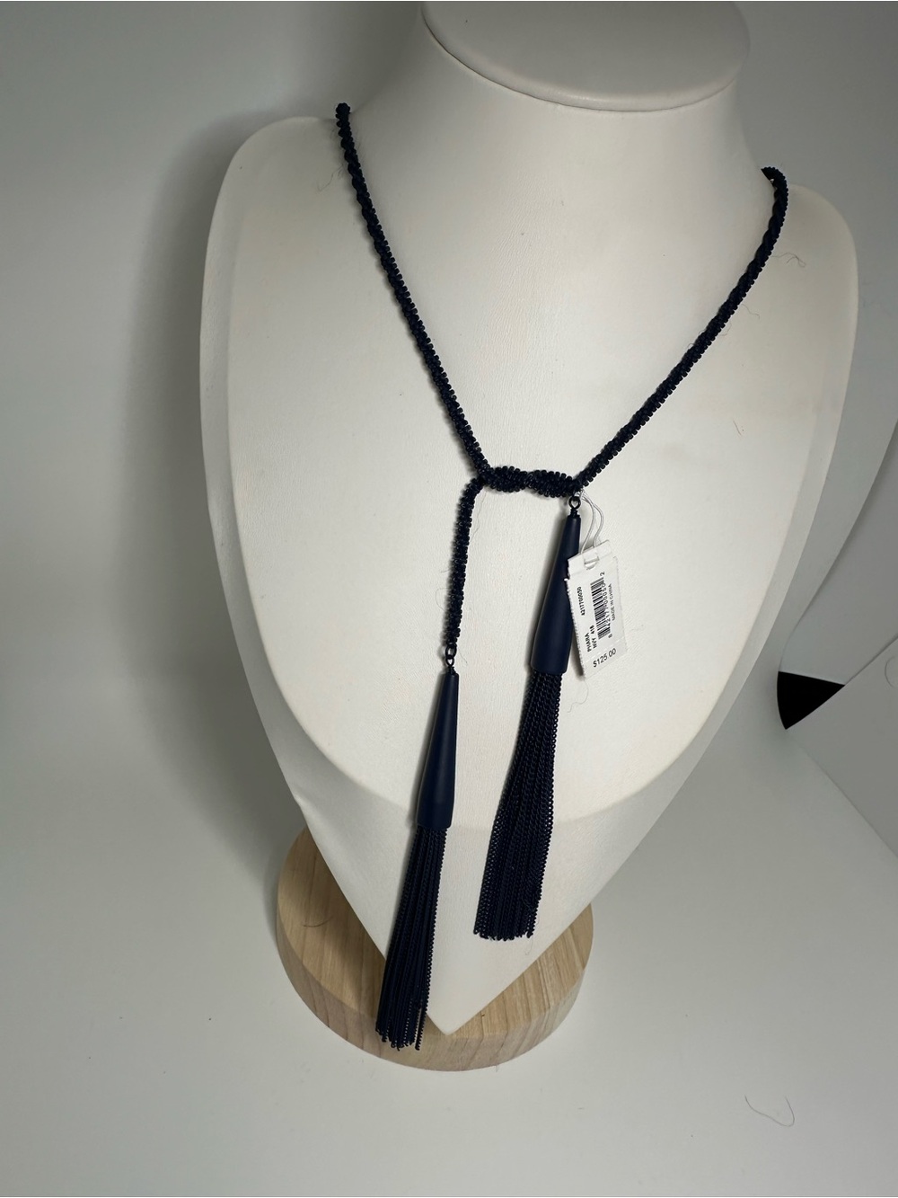 NEW Kendra Scott Phara Lariat Navy Necklace